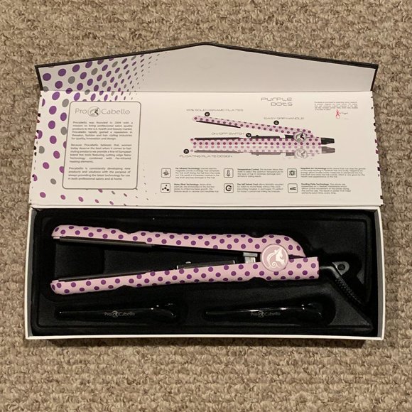 ProCabello Purple Dots Flatiron - Picture 8 of 9